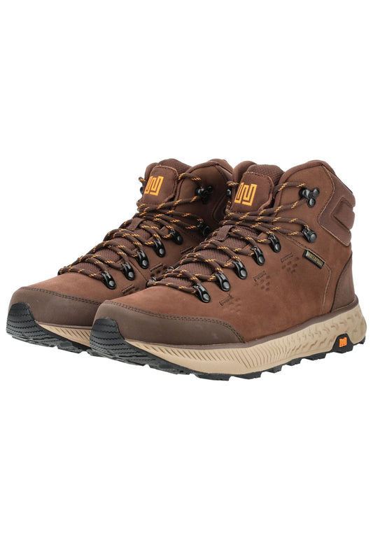 Waldläufer Wanderschuhe Nubukleder/Textil Braun