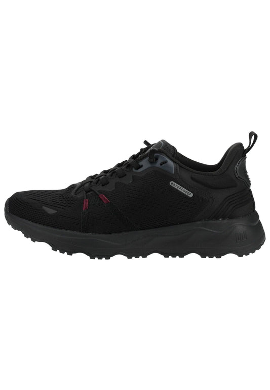 Waldläufer Wanderschuhe Textil Schwarz/Schwarz