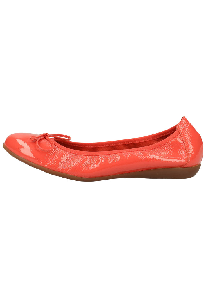 Ballerinas Wonders Ballerinas Leder Coral Lack