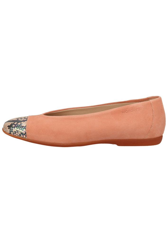 Ballerinas Wonders Ballerinas Leder Salmon