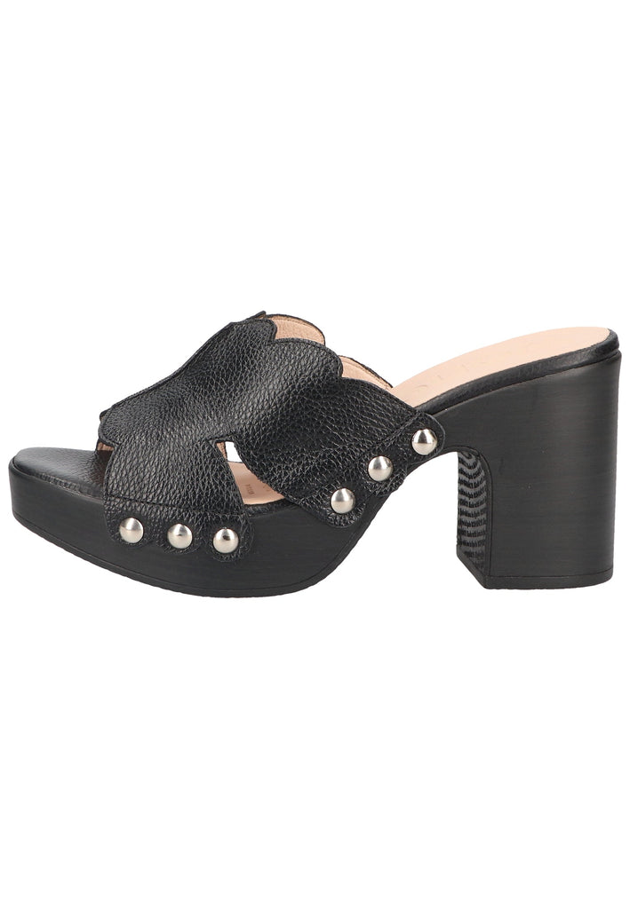 Pantoletten Wonders Pantoletten Leder Schwarz